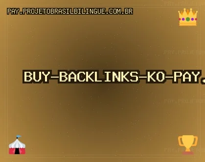 Buy Backlinks 고품질 백링크